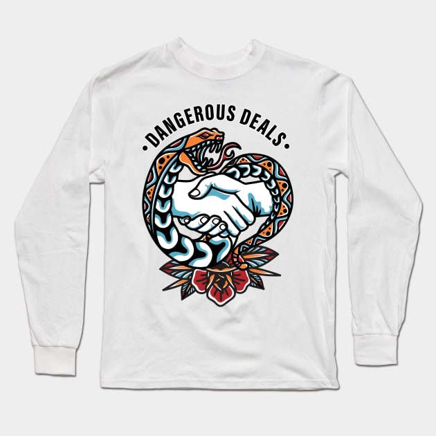 dangerous deals Long Sleeve T-Shirt by Krisamando